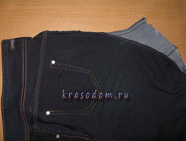 Ремонт джинсов: шаг 22